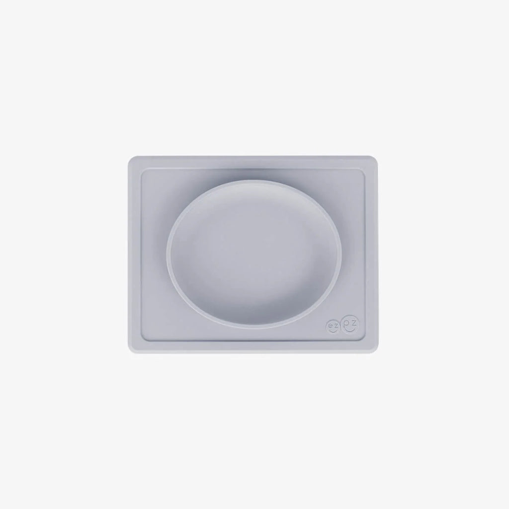 Baby Feeding Plate, Pewter