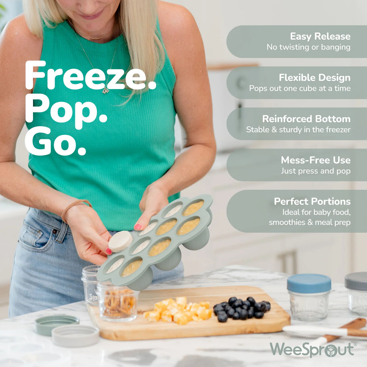 Baby Food Freezer Tray