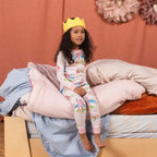 Baby Girl Sleeper in Organic Cotton