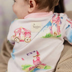 Baby Girl Sleeper in Organic Cotton