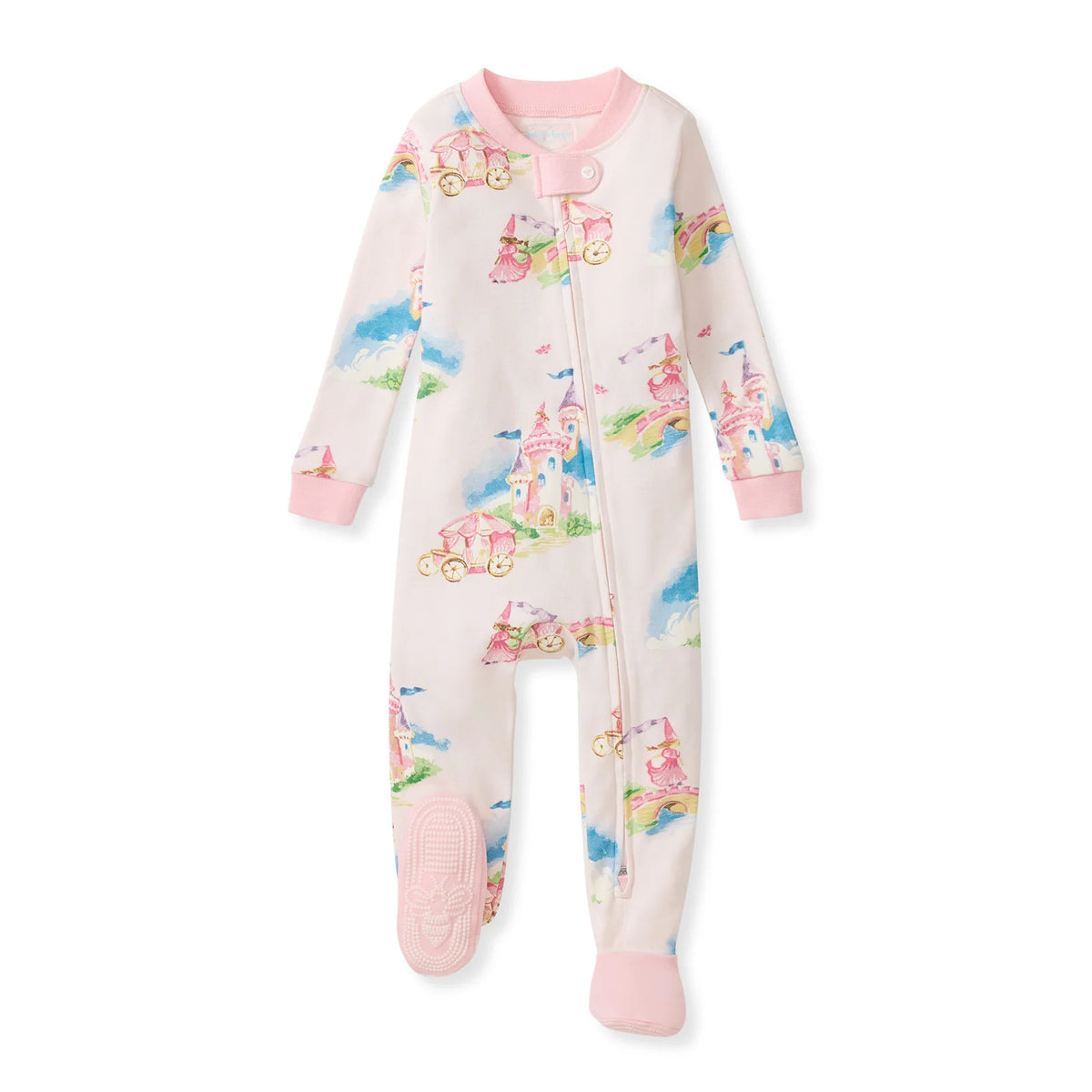Baby Girl Sleeper in Organic Cotton