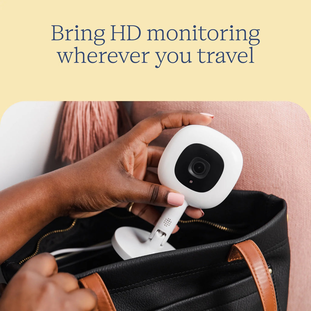 Baby Monitor with Flex Stand for Wide-Angle Home, Travel, and Secondary Room Viewing · Smart Baby Monitor