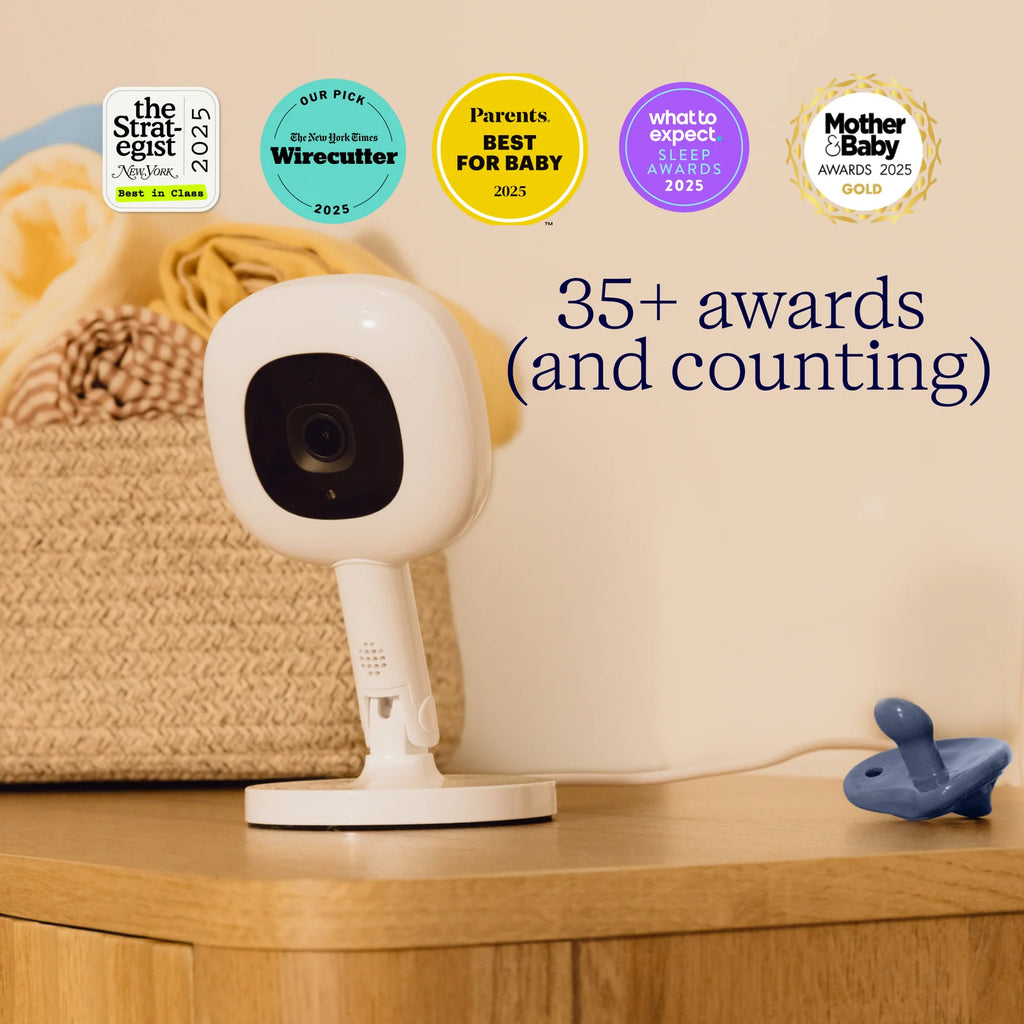 Baby Monitor with Flex Stand for Wide-Angle Home, Travel, and Secondary Room Viewing · Smart Baby Monitor