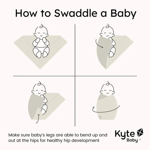 Baby Swaddle Blanket in Soft Stretchy Bamboo Rayon Knit