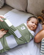 Baby Swaddle in Lightweight Stretch Fabric