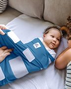 Baby Swaddle in Lightweight Stretch Fabric