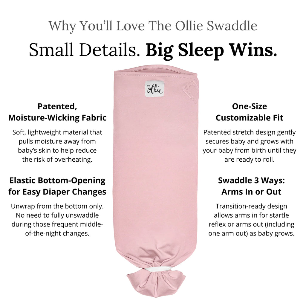 Baby Swaddle in Lightweight Stretch Fabric