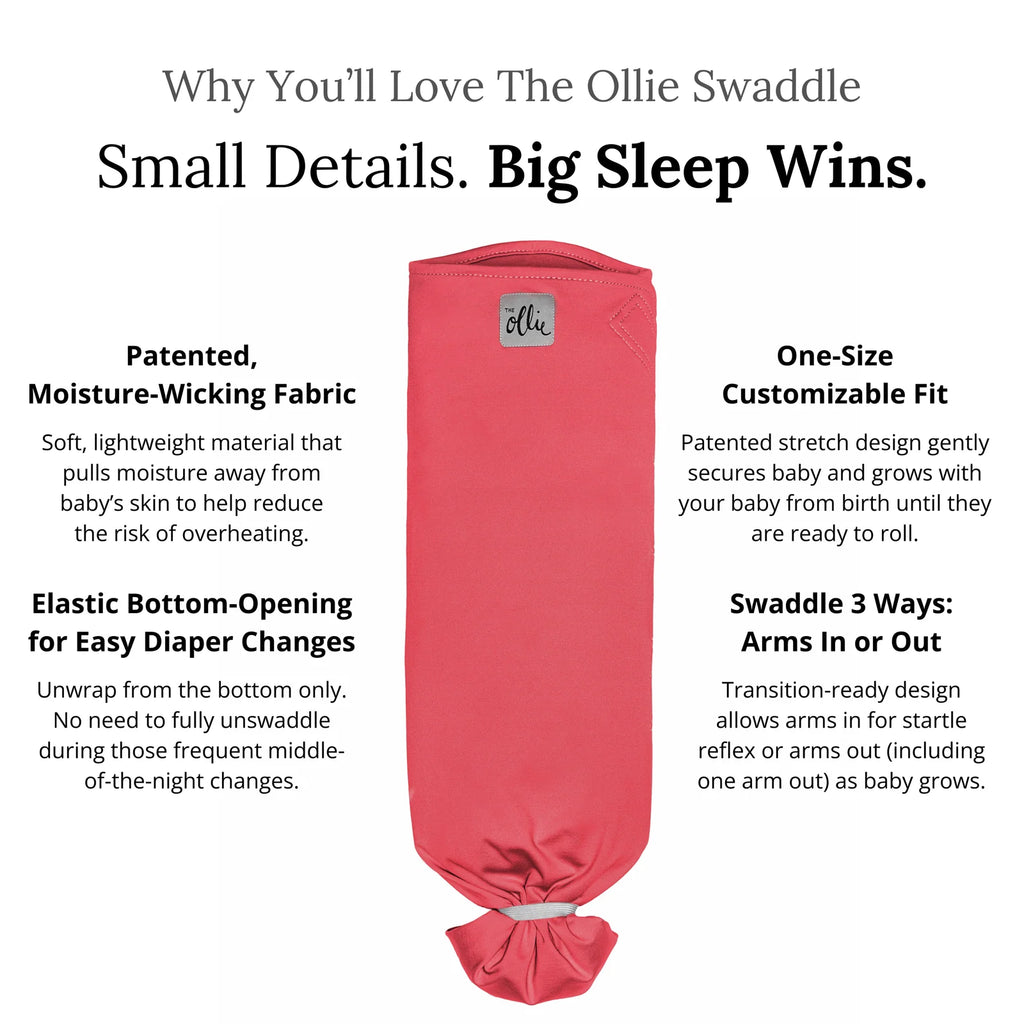 Baby Swaddle in Lightweight Stretch Fabric