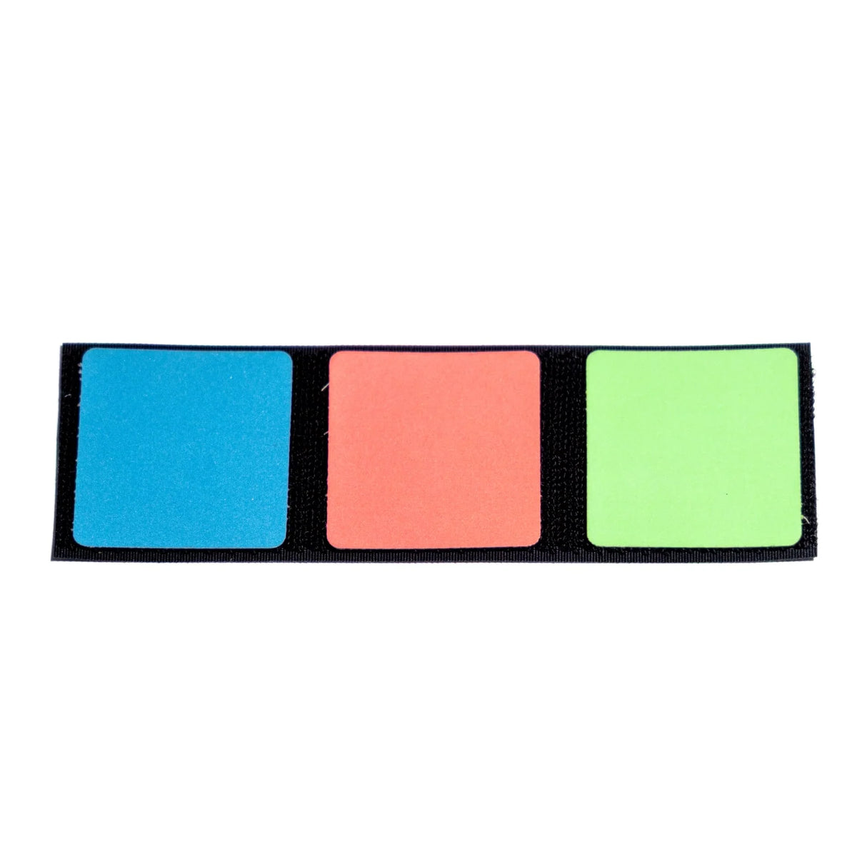 Backpack Patches in a Three-Piece Reflective Color Bundle Sized, Neon