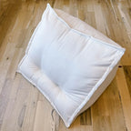 Backrest Pillow for Parents with Two Side Pockets for Comfortable Feeding, Cuddling and Reading in Bed