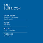 Bali Coffee from Shade-Grown Highland Crops