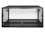 Ball Python Enclosure in 4x2x2 Size, 120 Gallon PVC Panel Habitat with an Aluminum Frame and Screen Top