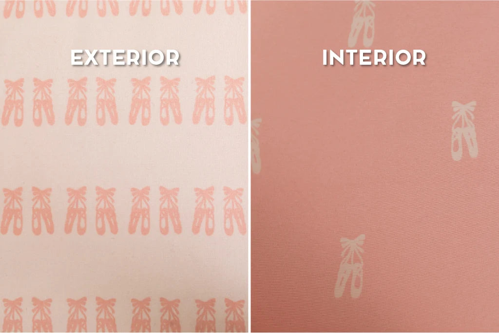 Ballerina Zipper Bedding Set