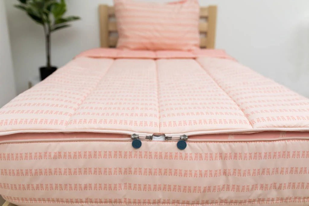 Ballerina Zipper Bedding Set