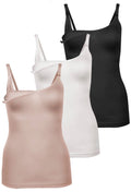 Bamboo Blend Nursing Camisole 3 Pack