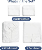 Bamboo Cooling Sheet Set with 18-Inch Deep Pockets, Soft Breathable Rayon Bedding in Twin, Full, Queen and King Sizes