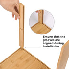 Bamboo Corner Bread Box