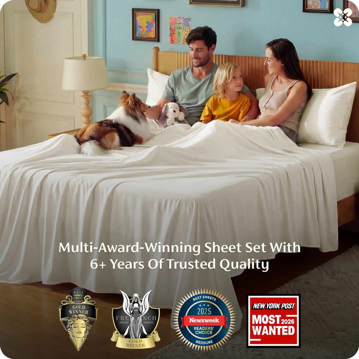 Bamboo-Derived Rayon Sheet Set