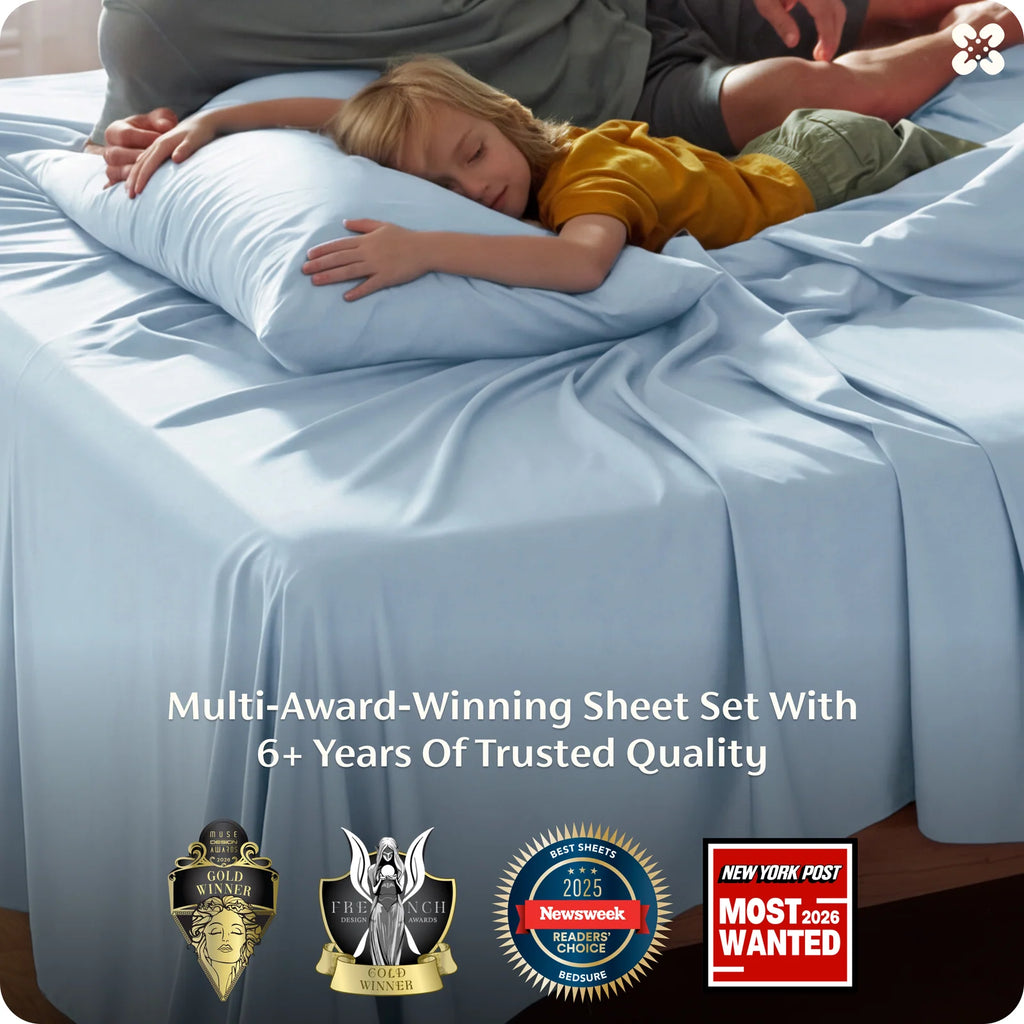 Bamboo-Derived Rayon Sheet Set