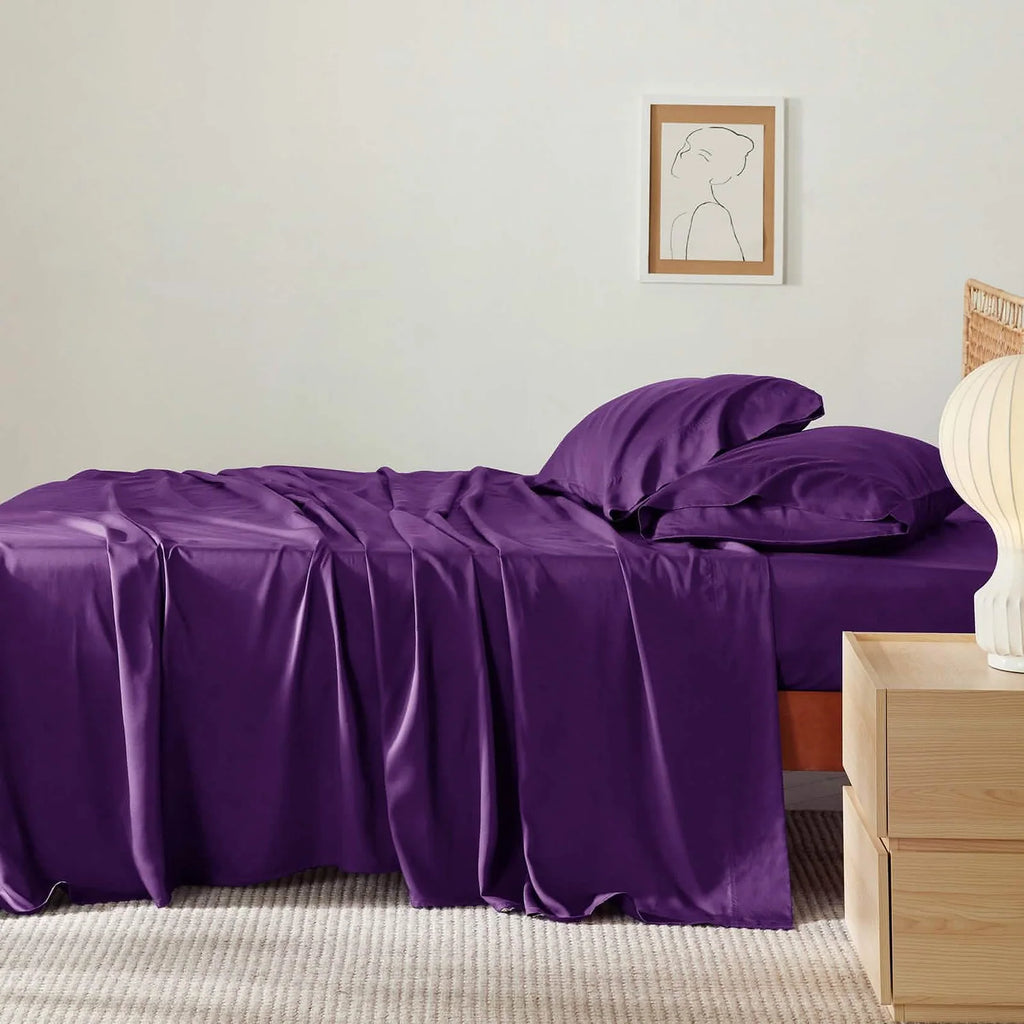 Bamboo-Derived Rayon Sheet Set