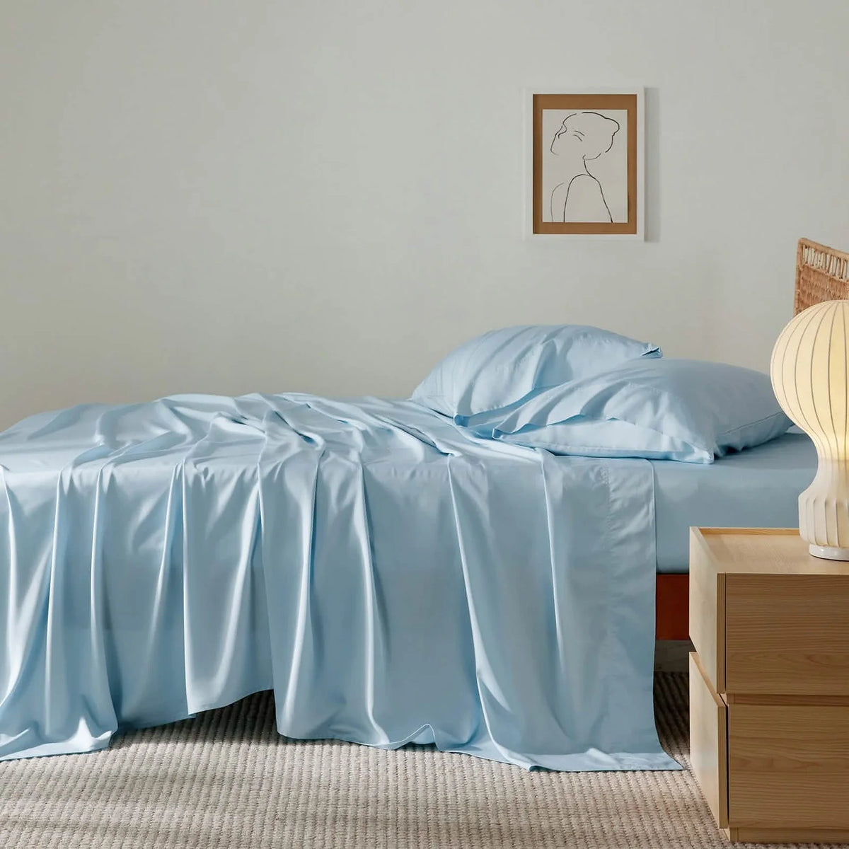 Bamboo-Derived Rayon Sheet Set