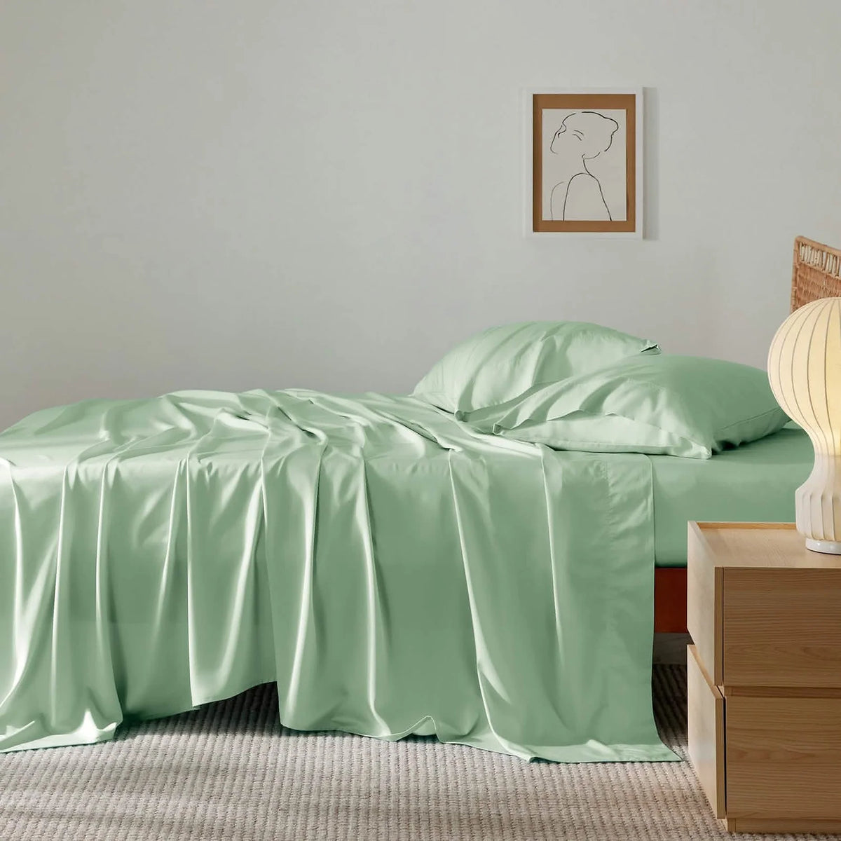Bamboo-Derived Rayon Sheet Set