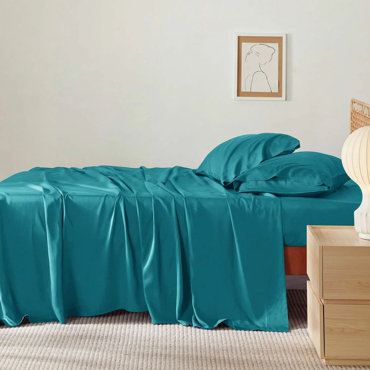 Bamboo-Derived Rayon Sheet Set