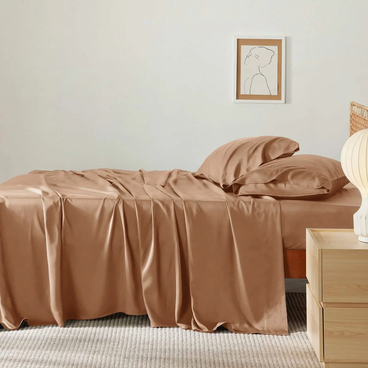 Bamboo-Derived Rayon Sheet Set