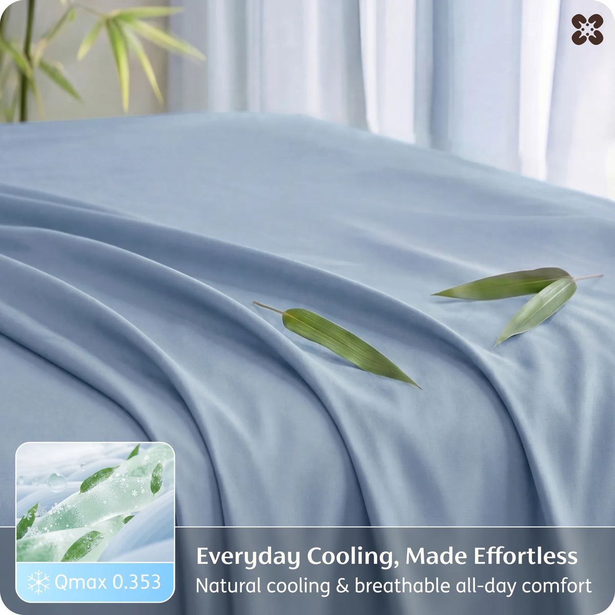Bamboo-Derived Rayon Sheet Set
