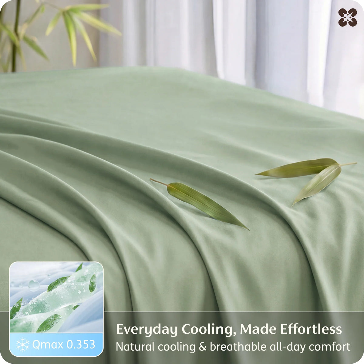Bamboo-Derived Rayon Sheet Set