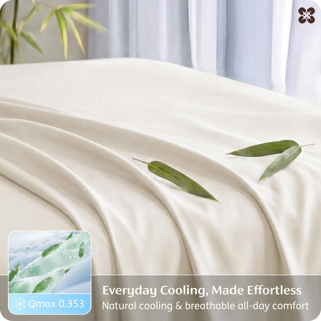 Bamboo-Derived Rayon Sheet Set