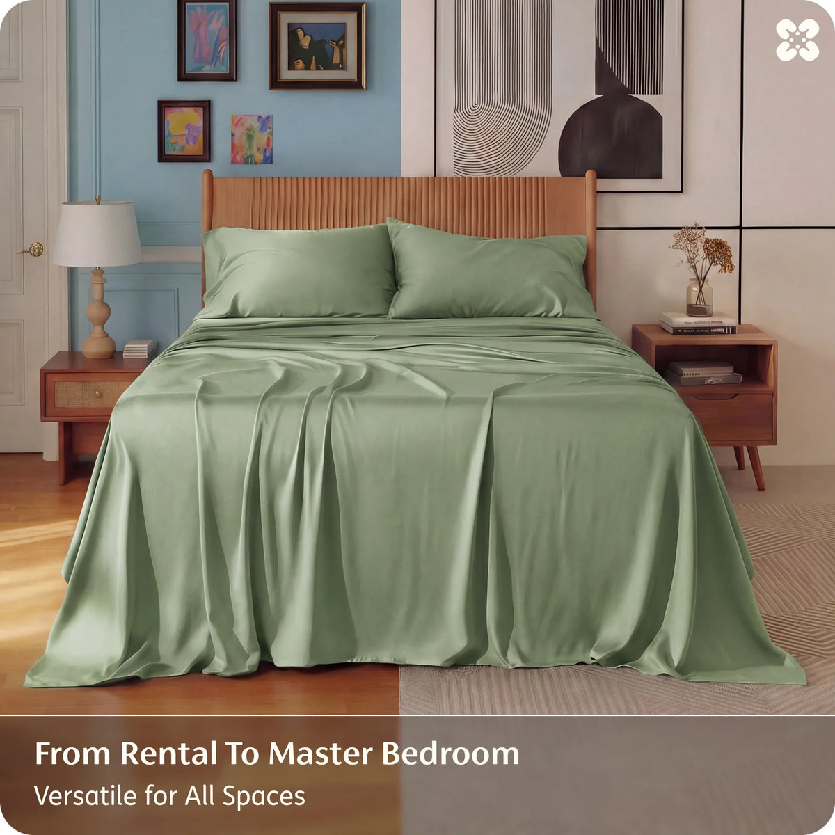 Bamboo-Derived Rayon Sheet Set