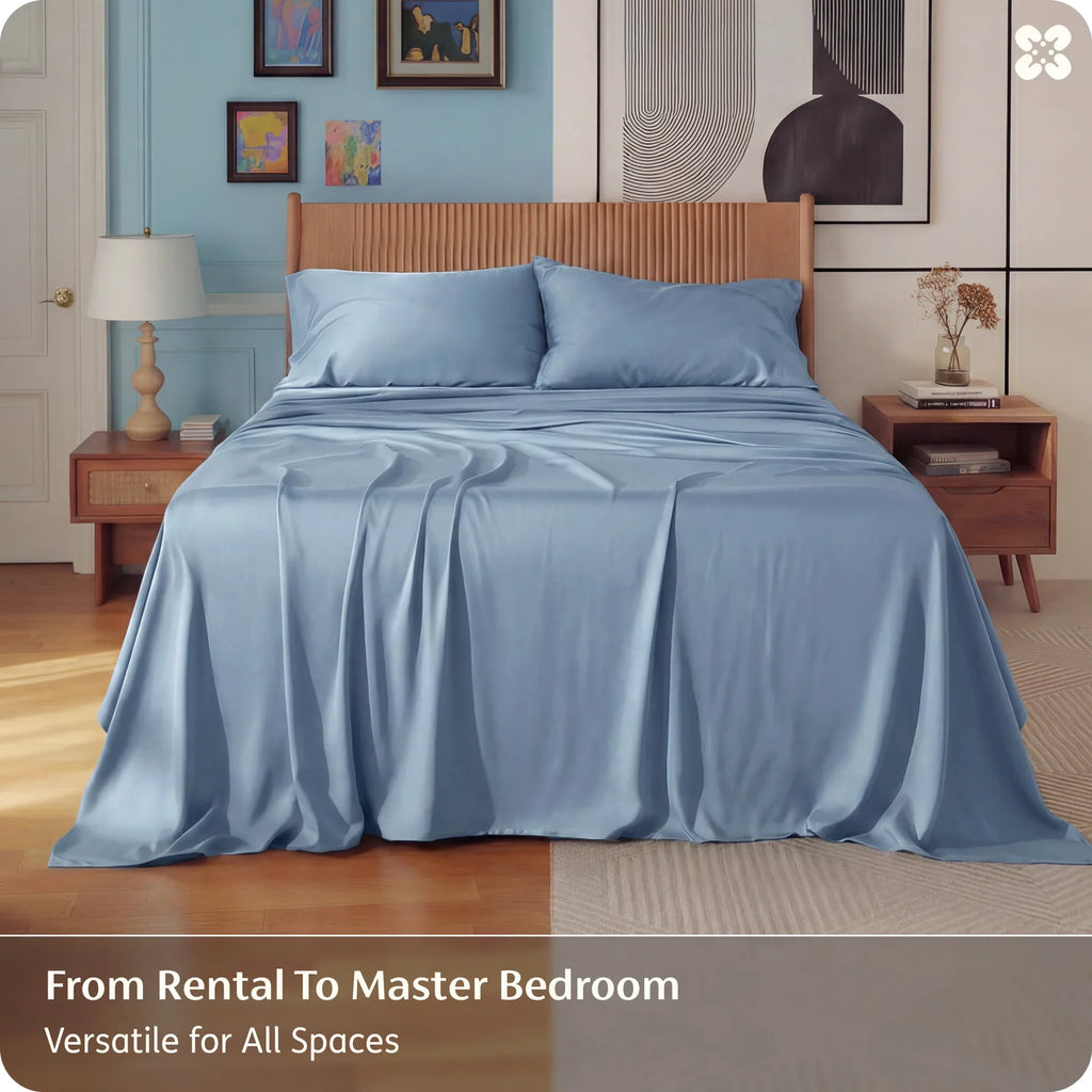Bamboo-Derived Rayon Sheet Set