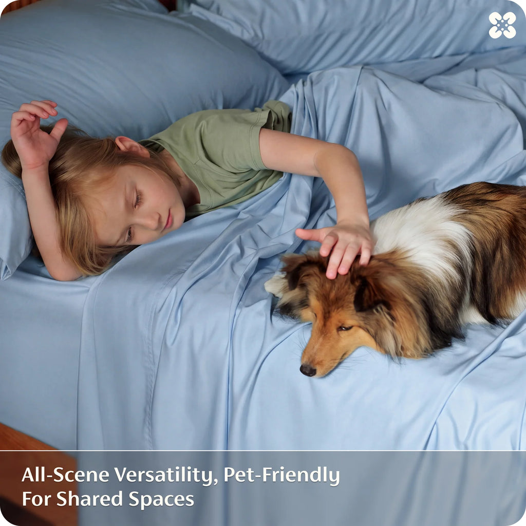 Bamboo-Derived Rayon Sheet Set