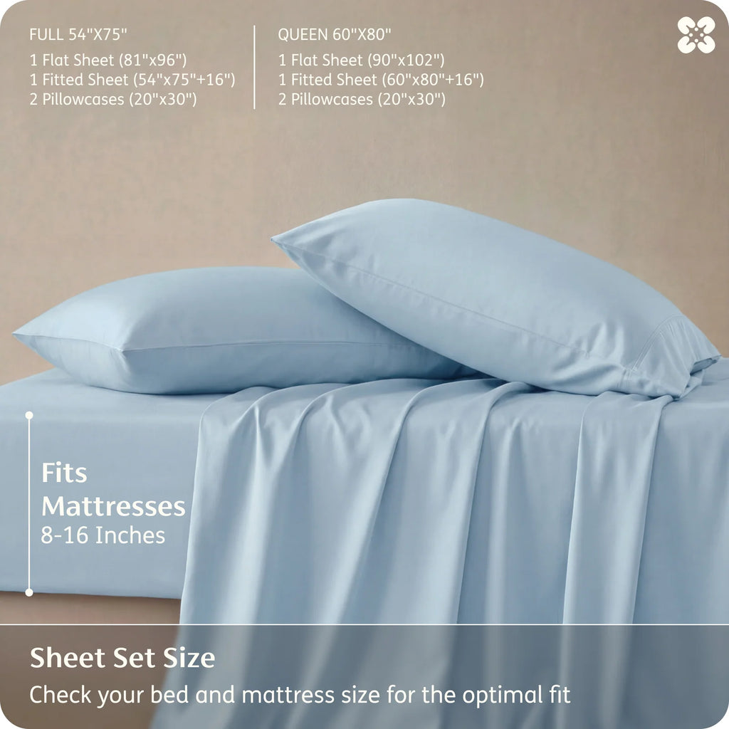 Bamboo-Derived Rayon Sheet Set