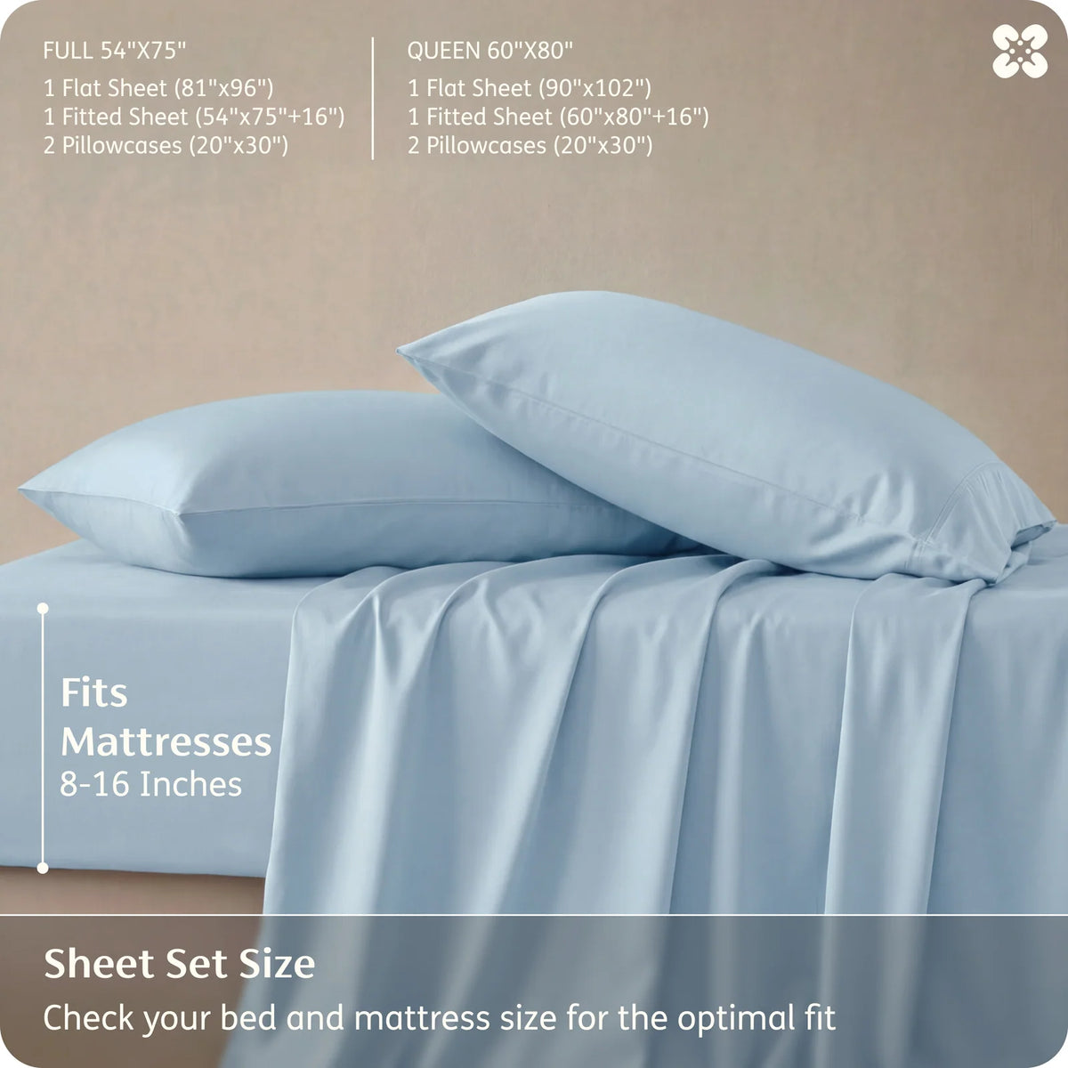 Bamboo-Derived Rayon Sheet Set
