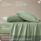 Bamboo-Derived Rayon Sheet Set