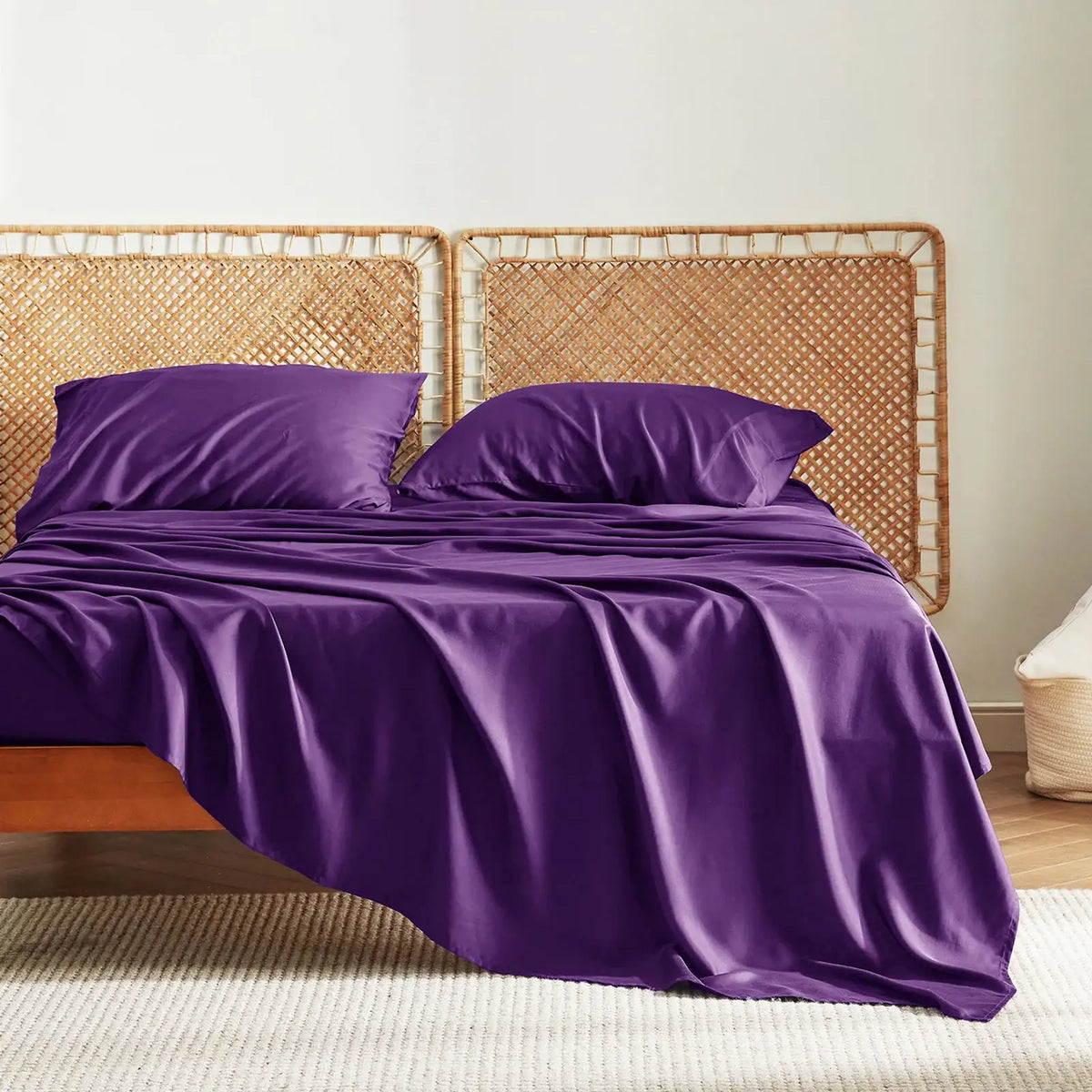Bamboo-Derived Rayon Sheet Set