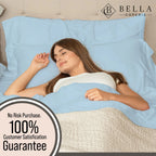 Bamboo Pillowcase Set with 400 Thread Count, Silky Cooling Comfort, and Standard, Queen, or King Sizes