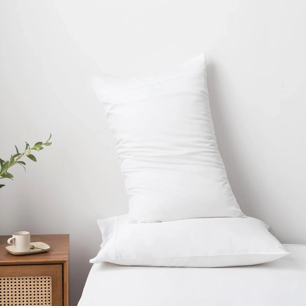 Bamboo Quilt Cover in White