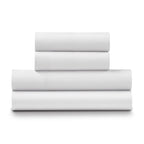 Bamboo Sheet Set with Fitted and Flat Sheets, Envelope Pillo — White / Full / White / Queen / White / King / White / Cal King