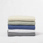 Bamboo Stretch Knit Sheet Set with Breathable Softness, Secure Corner Bands, and Adjustable Bed Fit in Multiple Sizes