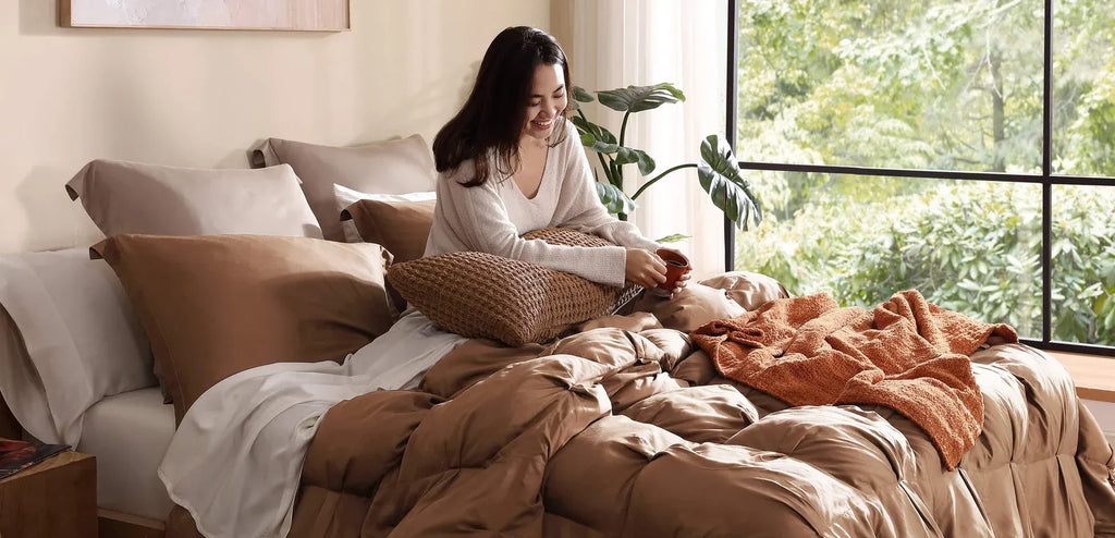 Bamboo Viscose Pillow Shams Set of 2
