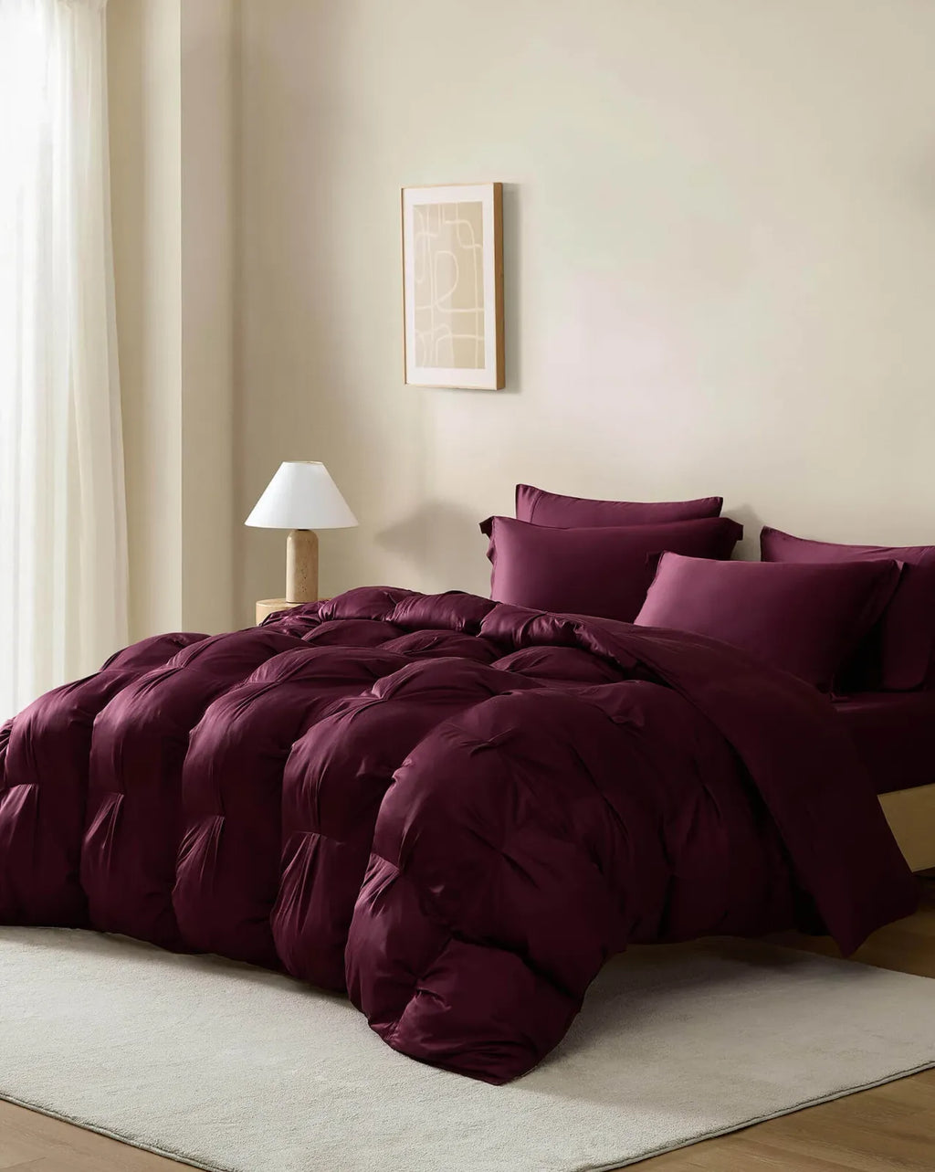 Bamboo Viscose Pillow Shams Set of 2