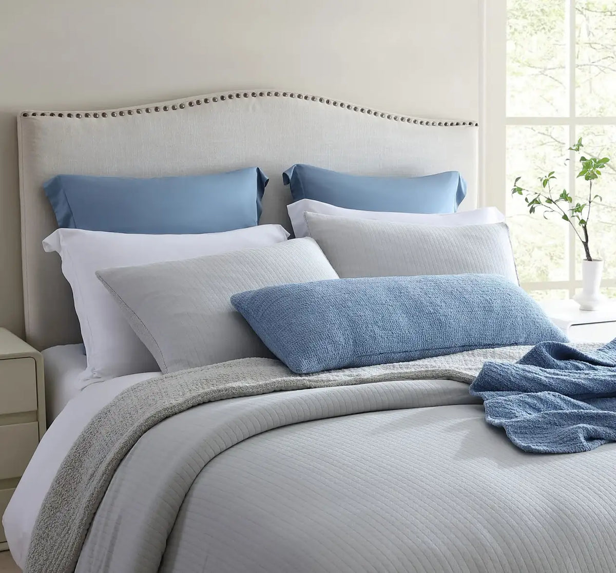 Bamboo Viscose Pillow Shams Set of 2