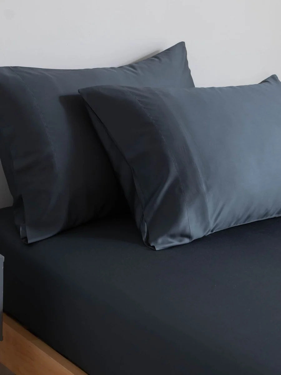 Bamboo Viscose Pillowcase Set with 400 Thread Count Sateen Weave and Envelope Closure · bamboo pillowcase set