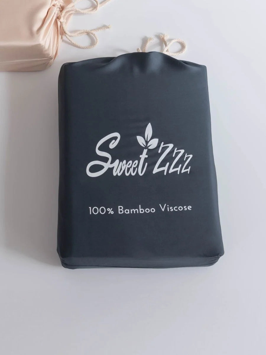 Bamboo Viscose Pillowcase Set with 400 Thread Count Sateen Weave and Envelope Closure · bamboo pillowcase set