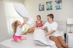 Bamboo Viscose Pillowcase Set with 400 Thread Count Sateen Weave and Envelope Closure · bamboo pillowcase set