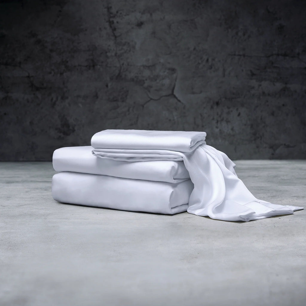 Bamboo Viscose Sheet — White / Twin / White / Twin XL / White / Full / White / Queen / White / King / White / Cal King / Whit