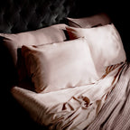 Bamboo Viscose Sheet Set for a Soft Sleeping Surface and Temperature Regulation in Thirteen Colors